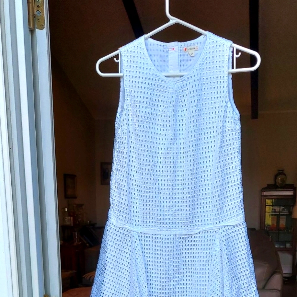 Crew Cuts White Eyelet  Dress